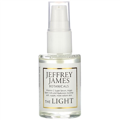 Jeffrey James Botanicals, The Light, антивозрастная сыворотка с витамином C, 29 мл (1 жидк. унция)
