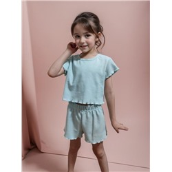 Костюм Пружинка короткий 33056 (Голубой)