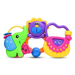 Набор погремушек "Весёлое детство" в пакете