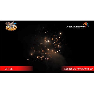 Фейерверк GP485 Калейдоскоп / Kaleidoscope (0,8" х 20)