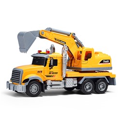 Машина "Ковшовый Титан" на батарейках, в коробке