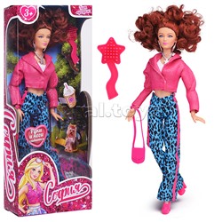 Кукла София, 29 см. (руки и ноги сгиб, аксесс.) в  коробке