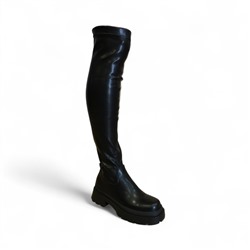Сапоги-чулки евро зима К217-11 черные