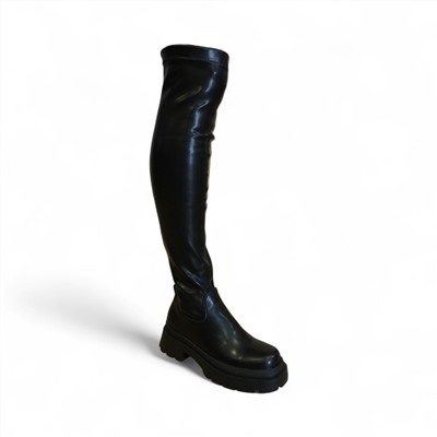 Сапоги-чулки евро зима К217-11 черные