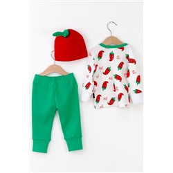 Комплект (Джемпер+Брюки+Шапочка) BABY BOOM, 1202127