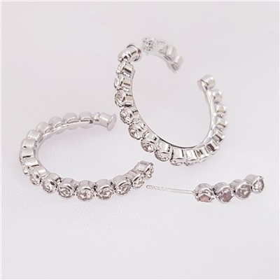 Серьги "Metal Magic", 501603, арт.311.903