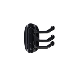 Крючок мебельный CAPPIO OCTOPUS, трехрожковый, черный