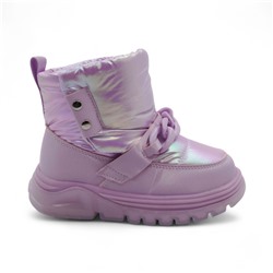 Дутики зимние В6062-19 сиреневые