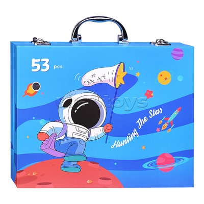 Набор для юного художника "Юный космонавт " (53 предмета)