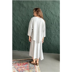 Юбка женская  ASY106/01/Серый меланж