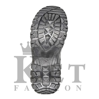 Монголки детские черные, литая подошва