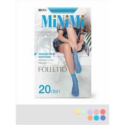 Minimi Носки calz. FOLLETTO 20 носки (в полоску)