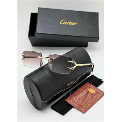 Набор женские солнцезащитные очки, коробка, чехол + салфетки #22881474