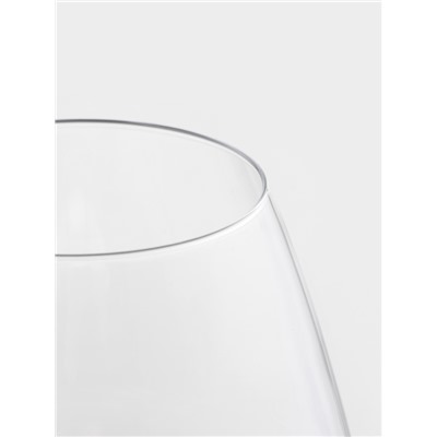 Бокалы для вина Corvus, 350 мл, набор 6 шт., стекло, прозрачные