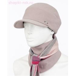 Аюна Комплект женский флис (бейсболка+бактус) (57-59)