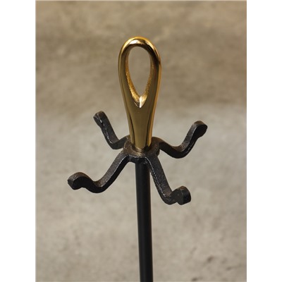 Каминный набор, 63 см, сталь, алюминий