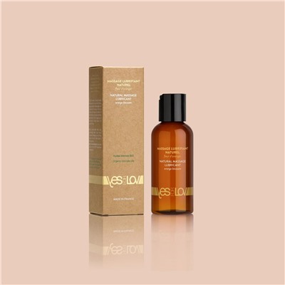 Натуральная массажная смазка Natural Lubricant Orange Blossom - 100 мл.