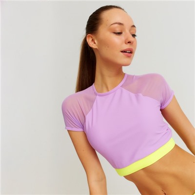 Купальник раздельный MINAKU, цвет сиреневый, размер 46