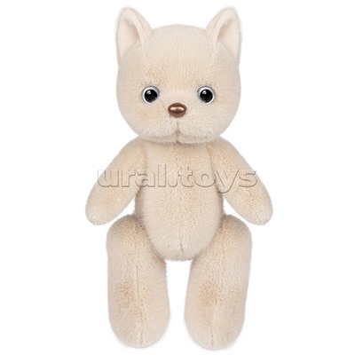 Котик Бежевый, 20 см, в коробке