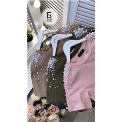 футболки с жемчужинами