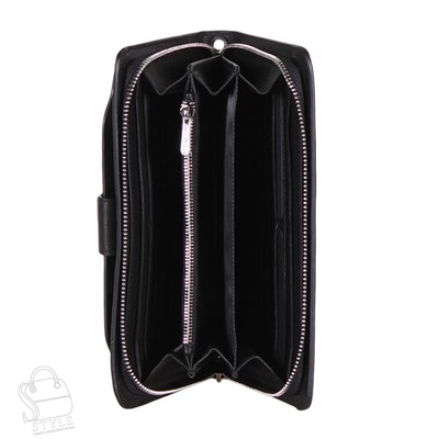 Клатч мужской кожаный 20931 black Pratero