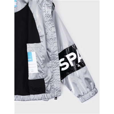 Куртка текстильная с полиуретановым покрытием для девочек (ветровка)