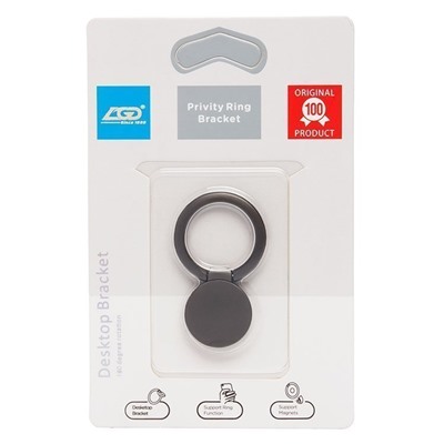 Держатель кольцо (Ring) - PS5 на палец (003) (dark grey)