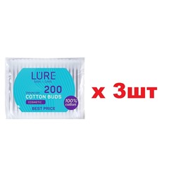 Lure Ватные палочки 200шт 3шт