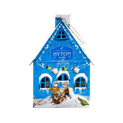 Чай чёрный новогодний HYTON «Чайный домик-подсвечник», 70 г