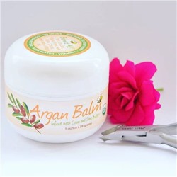 Sierra Bees, Аргановый бальзам с какао и маслом ши, 1 унция (28 г)