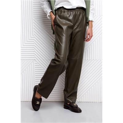 Брюки из экокожи на резинке 422 НАТАЛИ, 1224904