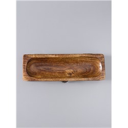 УЦЕНКА Подставка под благовония с хранением «Футляр», 31×10×5.5 см, дерево шишам