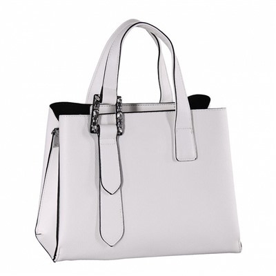 Сумка 593372 white Velina Fabbiana-Safenta