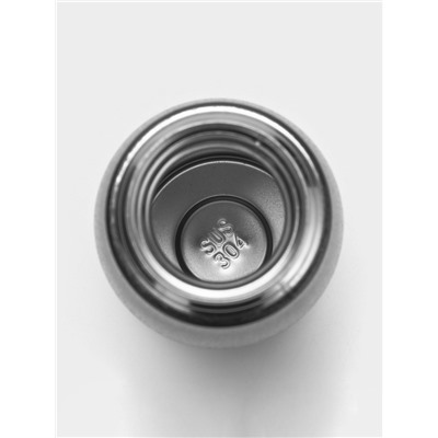 Термос Traveller «Мастер К.», 600 мл, для чая, кофе, сохраняет тепло 10 ч, 26×7 см, черный