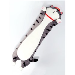 Мягкая игрушка - подушка «Кот - император», 115 см, цвет серый