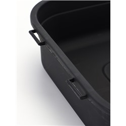 УЦЕНКА Туалет и совок, 50×34×18 см, чёрный