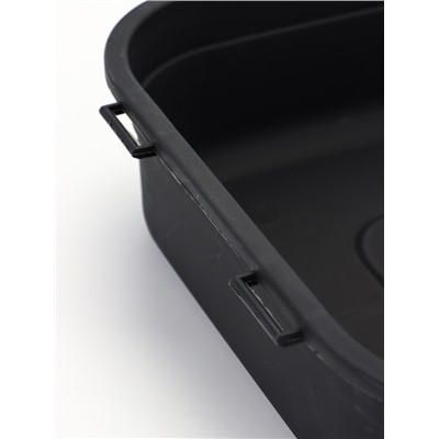 УЦЕНКА Туалет и совок, 50×34×18 см, чёрный