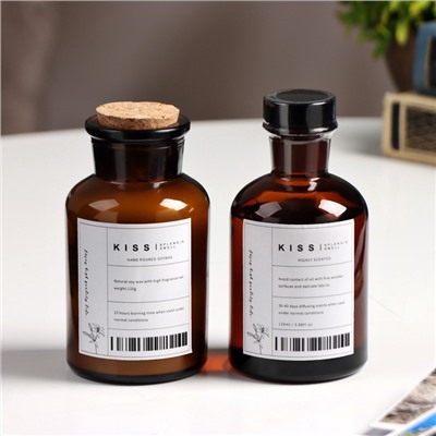 УЦЕНКА Набор подарочный: диффузор 120 мл, свеча аром., 120 г, Английская груша и фрезия