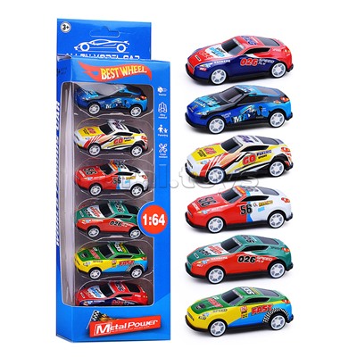 Набор машин "Гонка победителя" в коробке