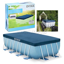 Тент на прямоугольный каркасный бассейн 389 х 184 см, 28037 INTEX