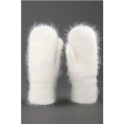 Варежки женские Ангора двойные