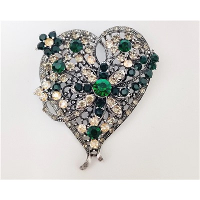 Брошь Сердце