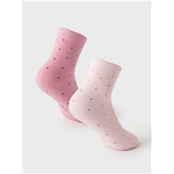 Носки трикотажные махровые для девочек, 2 пары в комплекте
