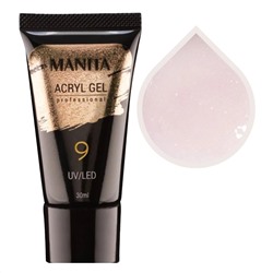 MANITA Акриловый гель для моделирования ногтей №09, 30 мл 21799