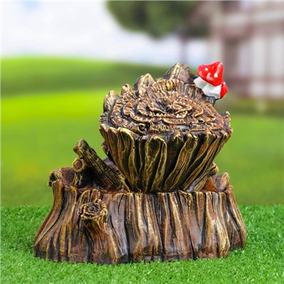 Садовая фигура из полистоуна «Лесовичок», 20×14×19 см