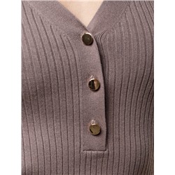 Джемпер тонкой вязки из вискозы с нейлоном