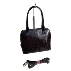 Женская сумка из натуральной кожи, цвет шоколад