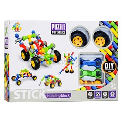 Конструктор "Супер гонка" (33 дет.) в коробке