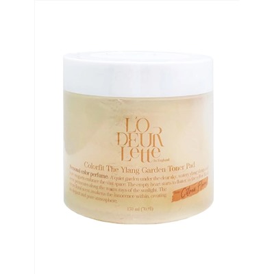 LODEURLETTE Тонер-пэды для проблемной кожи лица / In England Colorfit The Ylang Garden, 150 мл 25305