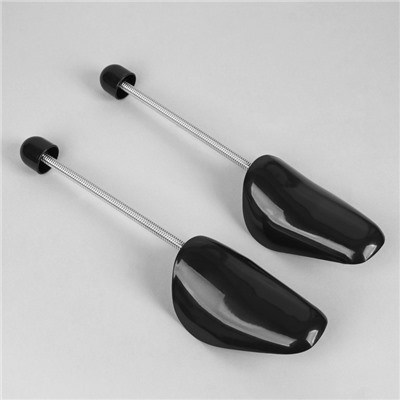 Колодки для сохранения формы обуви с пружиной, 39-45р-р, 2 шт., чёрные